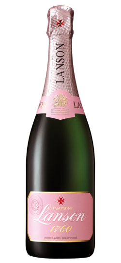 Champagne Lanson Rose Label Brut Ros