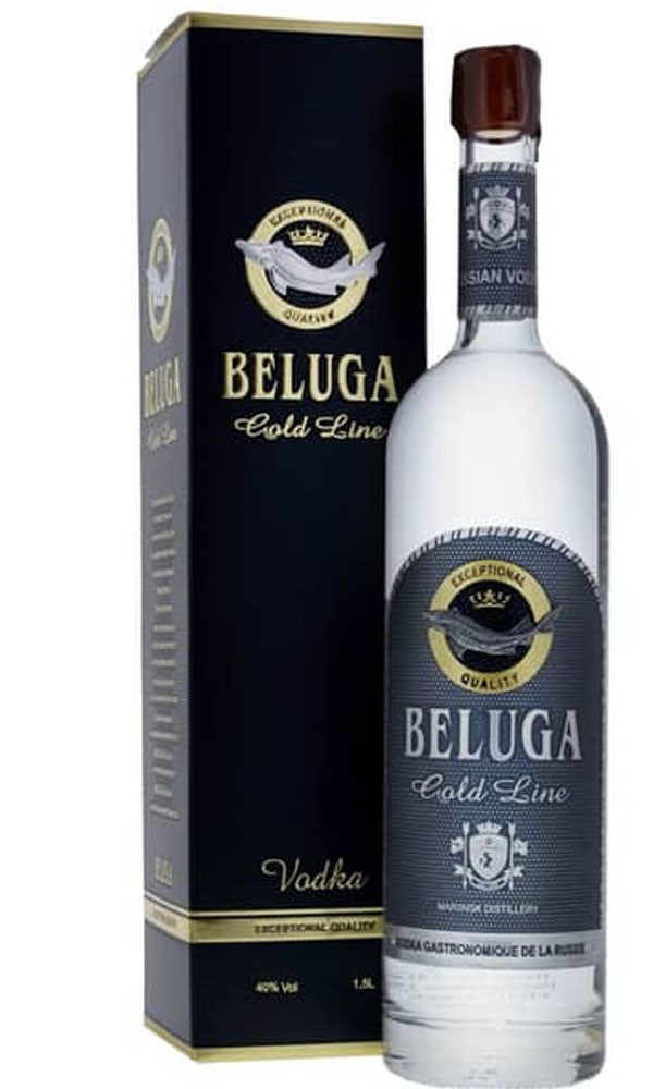 Vodka Beluga Gold Line, Vodkas, Vins et spiritueux
