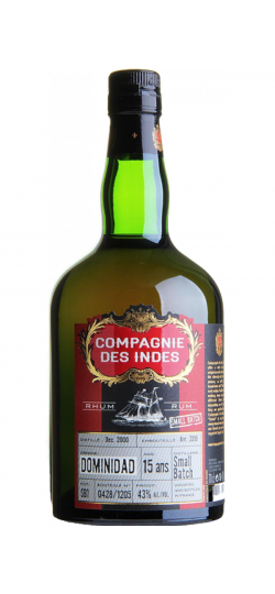 Compagnie des Indes Dominidad 15 Years Old Small batch - Blend