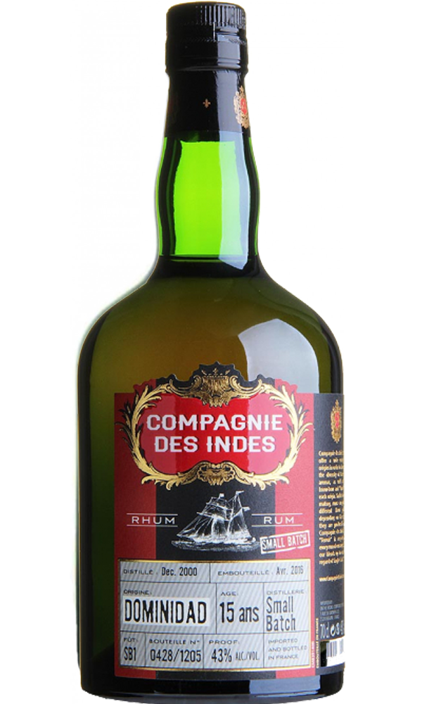 Compagnie des Indes Dominidad 15Yearsask-rum-15-ans